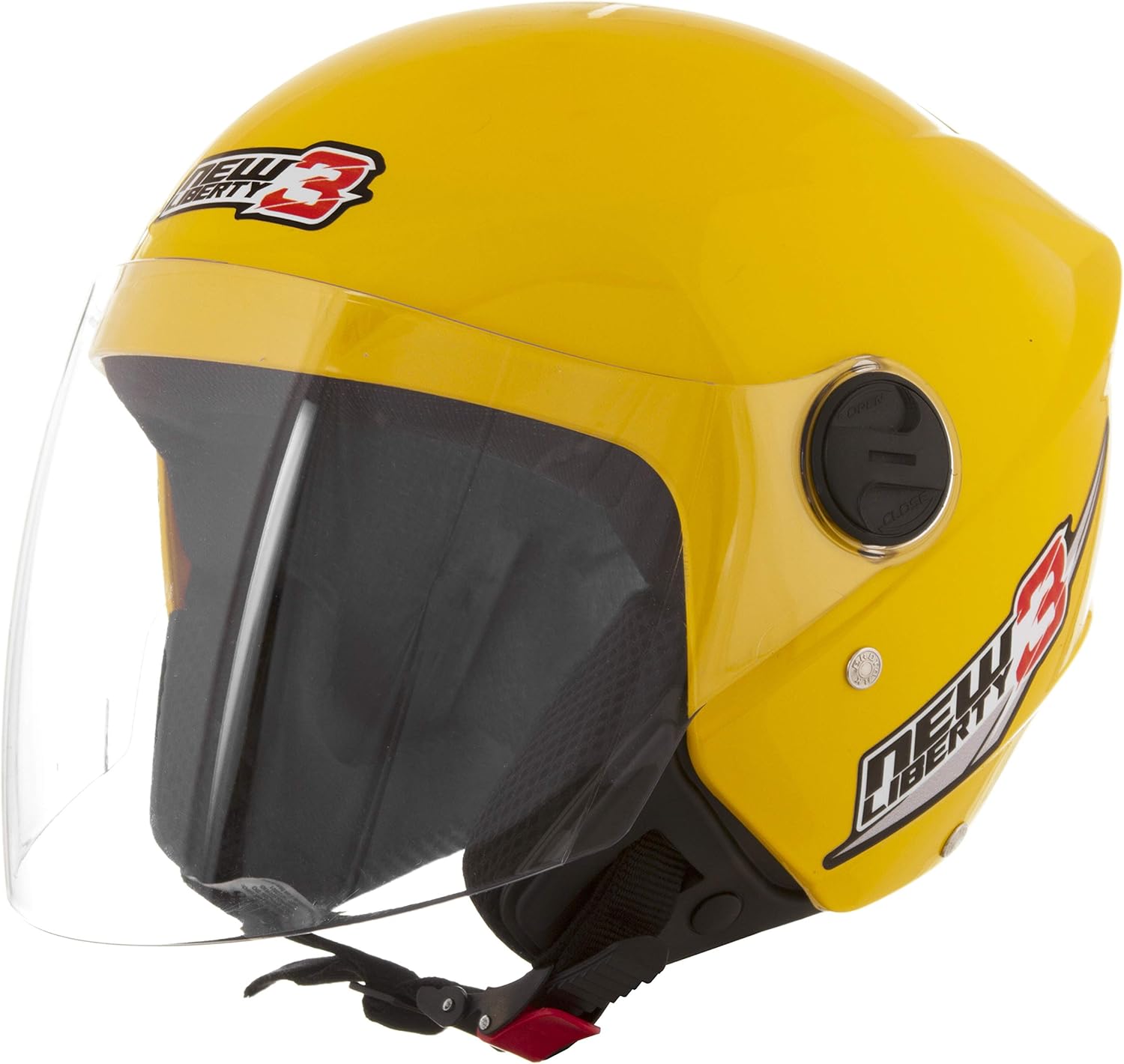 CAPACETE NEW LIBERTY THREE (AMARELO)