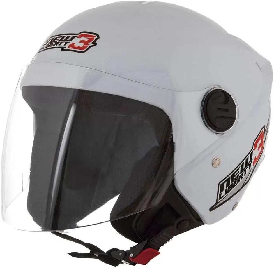 CAPACETE NEW LIBERTY THREE (BRANCO)