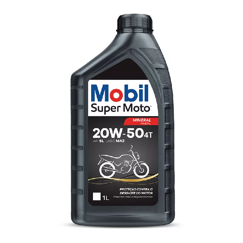 ÓLEO MOBIL SUPERMOTO 20W50 4T-1 LITRO