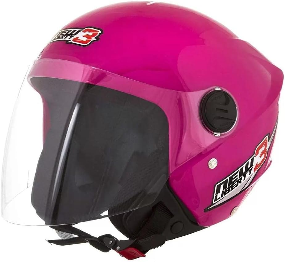 CAPACETE NEW LIBERTY THREE (ROSA)