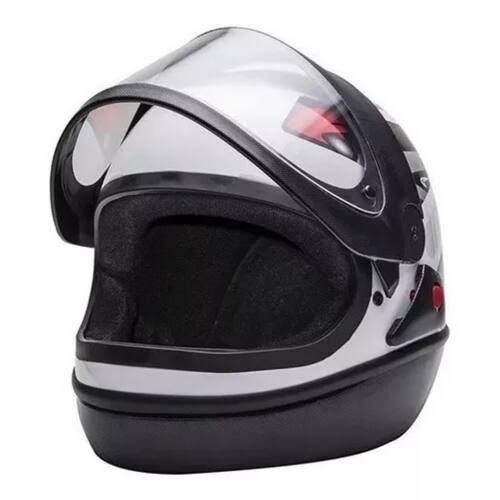 CAPACETE SAN MARINO TAURUS (BRANCO)