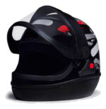 CAPACETE SAN MARINO TAURUS (PRETO BRILHO)