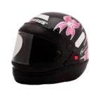 CAPACETE SAN MARINO FEMME (PRETO E ROSA)